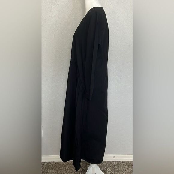 Zara VNeck Maxi Cotton Dress Size XSmall - Picture 5 of 10